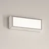 Applique Da Esterno-IsyLuce Applique per esterno bianca 12w 4000k