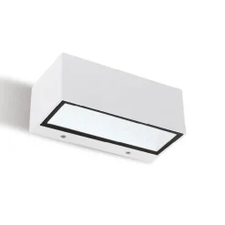Applique Da Esterno-Selezionato da Mazzolaluce Applique per esterno bianca rettangolare led 24w 4000k
