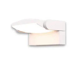 Applique Da Esterno-Selezionato da Mazzolaluce Applique per esterno bianco parabola girevole led 12w 3000k