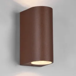 Applique Da Esterno-Selezionato da Mazzolaluce Applique per esterno corten moderna marrone