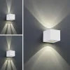 Applique Da Esterno-Selezionato da Mazzolaluce Applique per esterno cubo bianco led 4w 3000k