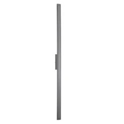 Applique Da Esterno-Selezionato da Mazzolaluce Applique per esterno design moderno grigio lungo 121 cm ip65 led 30w 3000k