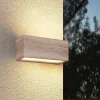 Applique Da Esterno-Selezionato da Mazzolaluce Applique per esterno effetto legno rettangolare moderna