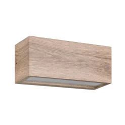 Applique Da Esterno-Selezionato da Mazzolaluce Applique per esterno effetto legno rettangolare moderna