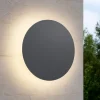 Applique Da Esterno-Gea Luce Applique per esterno ip65 antracite 30 cm led cct