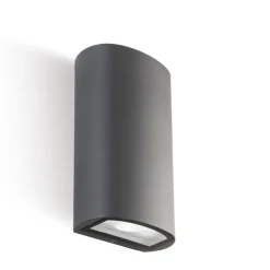 Applique Da Esterno-Selezionato da Mazzolaluce Applique per esterno grafite design moderno led 20w 3000k