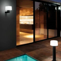 Applique Da Esterno-Selezionato da Mazzolaluce Applique per esterno grigio scuro moderna