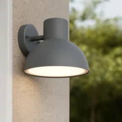Applique Da Esterno-Selezionato da Mazzolaluce Applique per esterno ip44 h18 cm grigio antracite