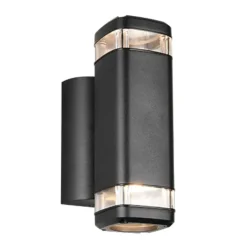 Applique Da Esterno-Selezionato da Mazzolaluce Applique per esterno ip44 h21 cm nero opaco