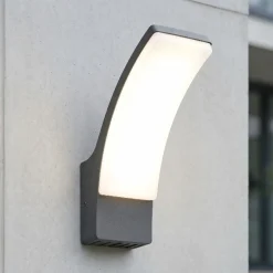 Applique Da Esterno-Selezionato da Mazzolaluce Applique per esterno ip44 led 12,5w 4000k antracite