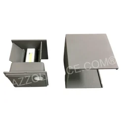 Applique Da Esterno-IsyLuce Applique per esterno led 6w 4000k cubo antracite