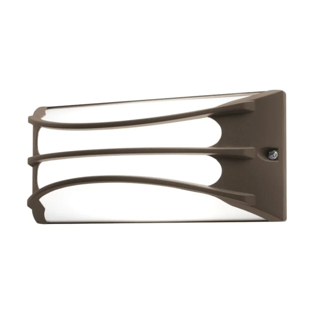 Applique Da Esterno-Selezionato da Mazzolaluce Applique per esterno marrone led 10w 4000k moderno