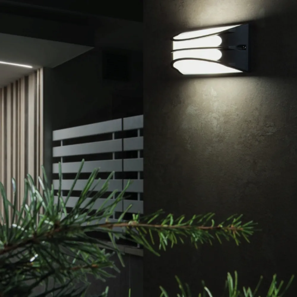 Applique Da Esterno-Selezionato da Mazzolaluce Applique per esterno marrone led 10w 4000k moderno