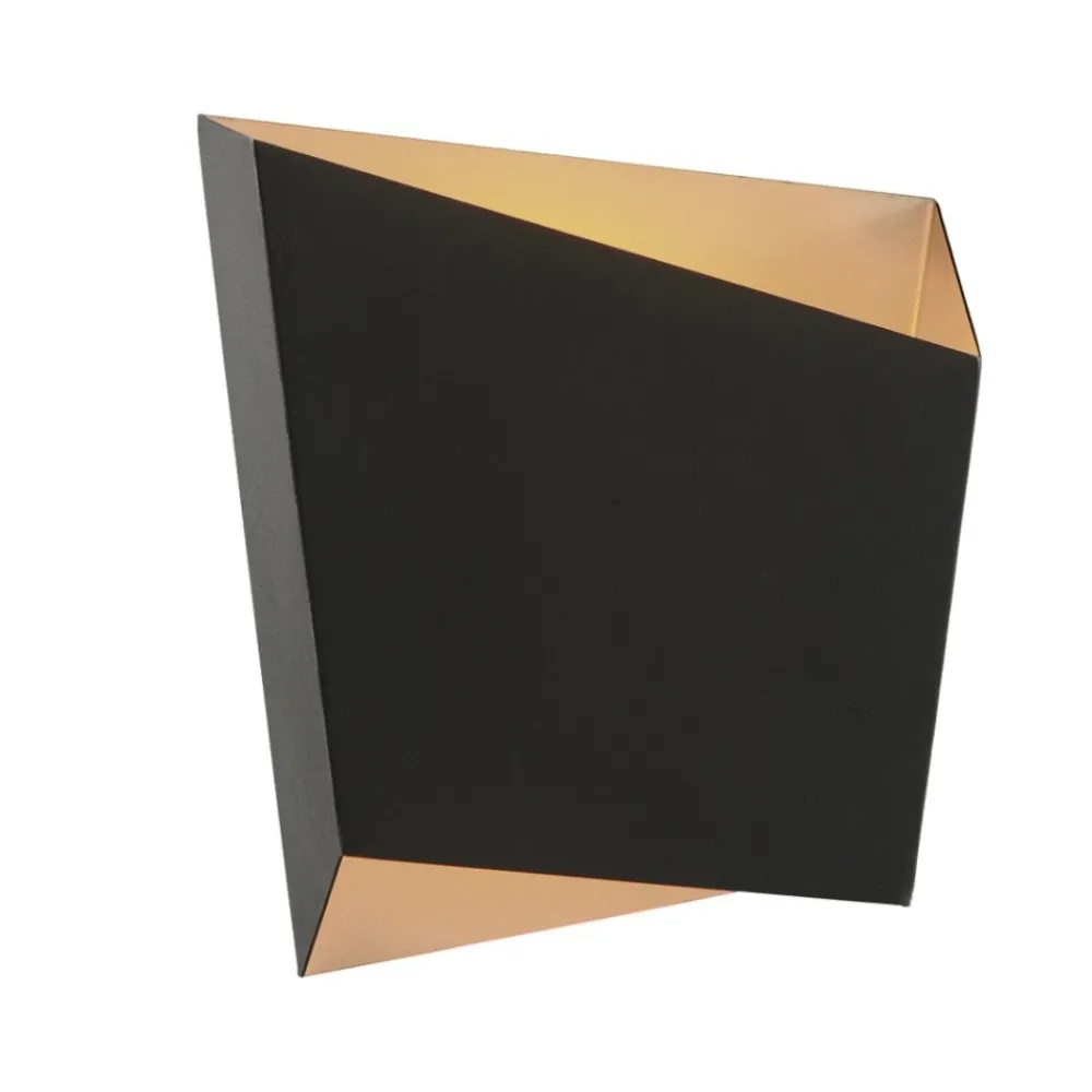 Applique Da Parete-Selezionato da Mazzolaluce Applique per parete nero interno oro design moderna