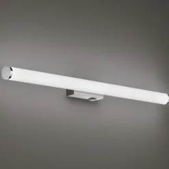 Applique Da Bagno-Selezionato da Mazzolaluce Applique per specchio bagno 80cm led 8w 3000k cromo