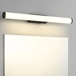 Applique Da Bagno-Selezionato da Mazzolaluce Applique per specchio bagno design nero led 6w 3000k