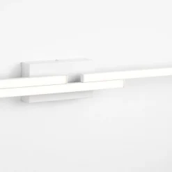 Applique Da Bagno-Selezionato da Mazzolaluce Applique per specchio da bagno moderno bianco 3000k 31w