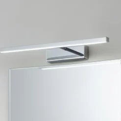 Applique Da Bagno-IsyLuce Applique per specchio da bagno 12w 4000k cromo