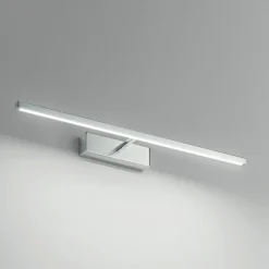 Applique Da Bagno-IsyLuce Applique per specchio da bagno 12w 4000k cromo