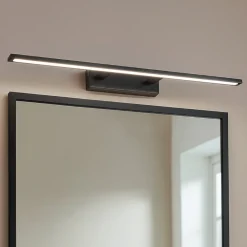 Applique Da Bagno-Selezionato da Mazzolaluce Applique per specchio da bagno nero led 30w 3000k