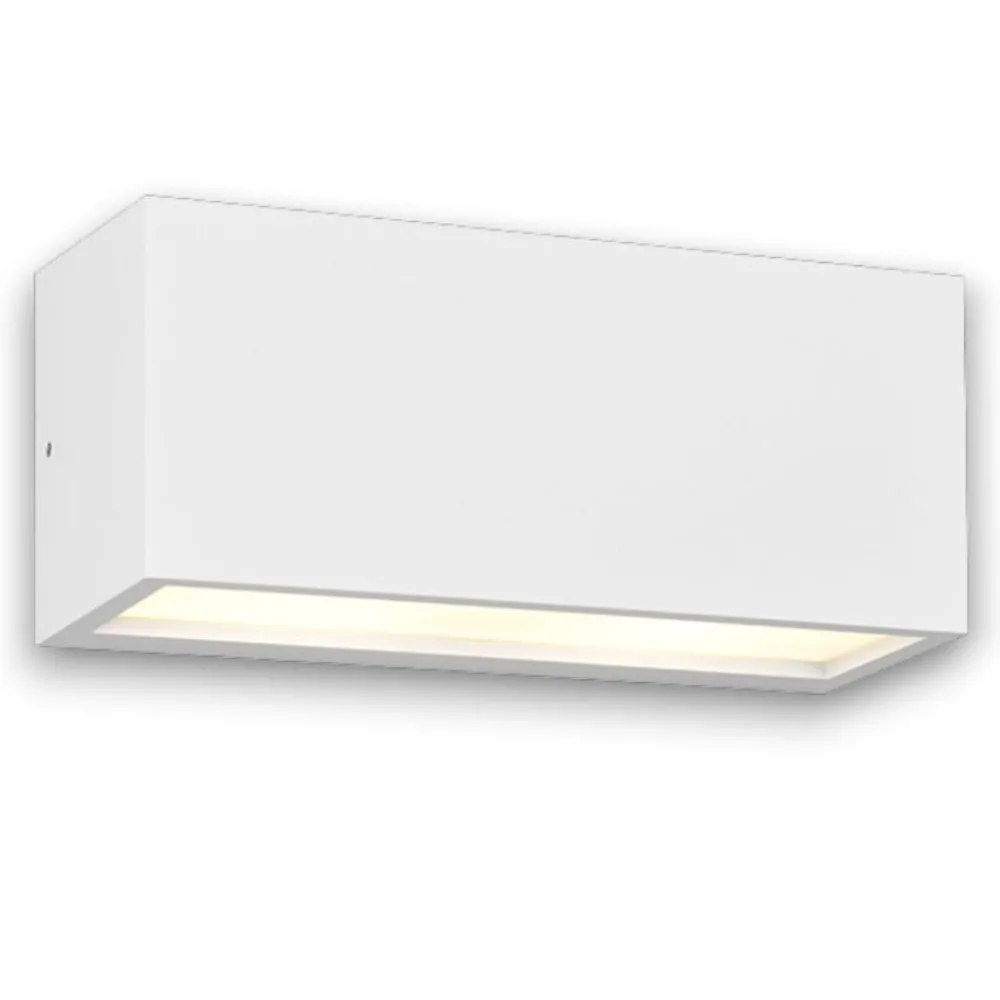 Applique Da Esterno-Selezionato da Mazzolaluce Applique per terrazzo ip44 h11 cm bianco opaco