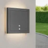 Applique Da Esterno-Selezionato da Mazzolaluce Applique quadrata da esterno led 2w sensore di movimento