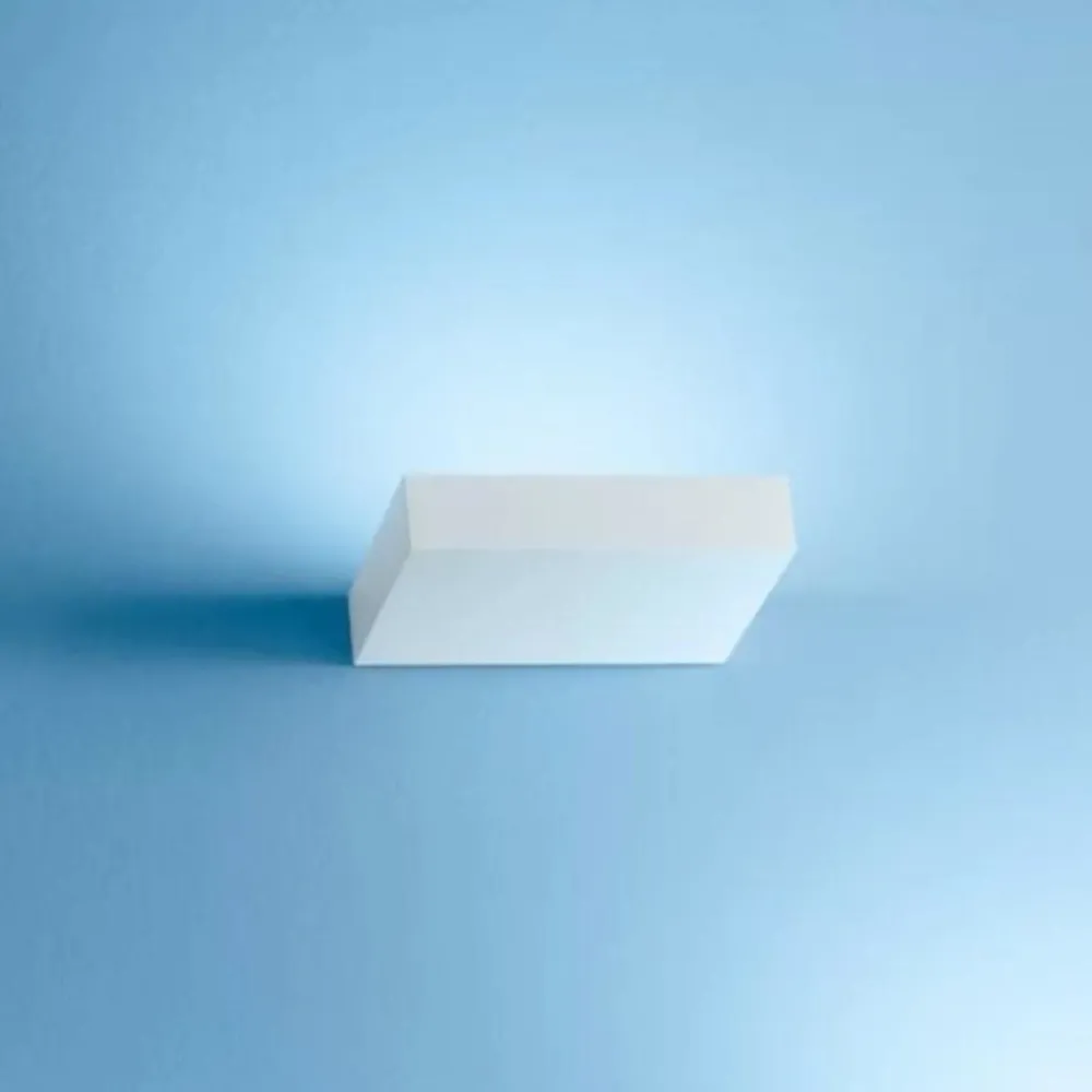 Applique Da Parete-Linea Light Applique regolo v2 led 14w 3000k bianco