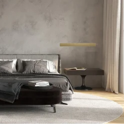 Applique Da Parete-Selezionato da Mazzolaluce Applique rettangolare 90cm oro led 36w 3000k moderna