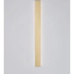 Applique Da Parete-Selezionato da Mazzolaluce Applique rettangolare 90cm oro led 36w 3000k moderna