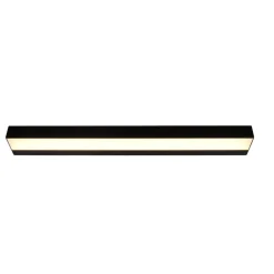 Applique Da Bagno-Selezionato da Mazzolaluce Applique rettangolare nera per bagno led 8w 3000k