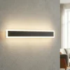 Applique Da Parete-Perenz Illuminazione Applique rettangolare nero led 19w 3000k wally