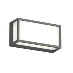 Applique Da Esterno-Top Light Applique rettangolare per esterni osaka antracite ip54