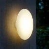 Applique Da Esterno-Selezionato da Mazzolaluce Applique rotonda per esterni bianca led 18w 3000k ip65