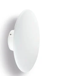 Applique Da Esterno-Selezionato da Mazzolaluce Applique rotonda per esterni bianca led 18w 3000k ip65