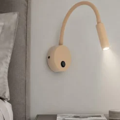 Applique Camera Da Letto-Selezionato da Mazzolaluce Applique sabbia braccio orientabile per comodino camera da letto