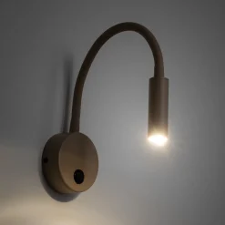 Applique Camera Da Letto-Selezionato da Mazzolaluce Applique sabbia braccio orientabile per comodino camera da letto