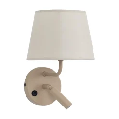 Applique Camera Da Letto-Selezionato da Mazzolaluce Applique sabbia doppia luce per comodino camera da letto