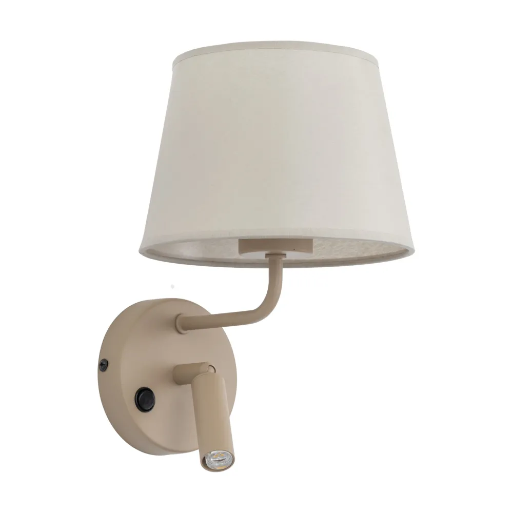 Applique Camera Da Letto-Selezionato da Mazzolaluce Applique sabbia doppia luce per comodino camera da letto