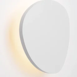 Applique Da Parete-Selezionato da Mazzolaluce Applique sagomato bianco design moderna led 6w 3000k