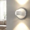 Applique Da Parete-Selezionato da Mazzolaluce Applique sferico bianco led 5w da 2700k a 6500k con telecomando