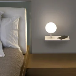 Applique Camera Da Letto-Selezionato da Mazzolaluce Applique sinistro comodino per camera da letto usb caricatore wireless