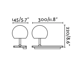 Applique Camera Da Letto-Selezionato da Mazzolaluce Applique sinistro comodino per camera da letto usb caricatore wireless