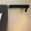 Applique Camera Da Letto-Selezionato da Mazzolaluce Applique sinistro nero per comodino camera da letto moderna