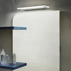 Applique Da Bagno-Linea Light Applique skinny led 25w 3000k per specchio da bagno