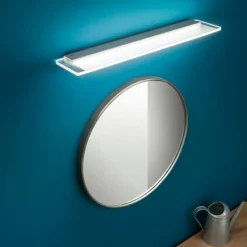 Applique Da Bagno-Linea Light Applique skinny led 25w 3000k per specchio da bagno