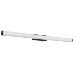Applique Da Bagno-Selezionato da Mazzolaluce Applique specchio bagno nera 80cm led 8w 3000k