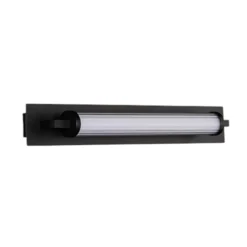 Applique Da Bagno-Selezionato da Mazzolaluce Applique specchio bagno nera design moderno led 13w 3000k ip44
