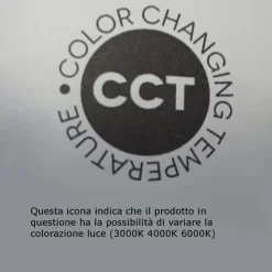 Applique Da Parete-Perenz Illuminazione Applique sway perenz led girevole 34w nero cct 100cm moderno
