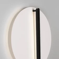 Applique Da Parete-Selezionato da Mazzolaluce Applique tonda per salotto led 3000k bianca da parete