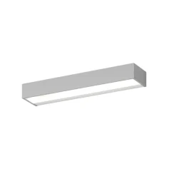 Applique Da Parete-Top Light Applique toplight grigia led 18w 3000k 4000k rettangolare